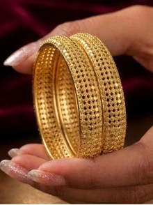 Gold Plated Bangles